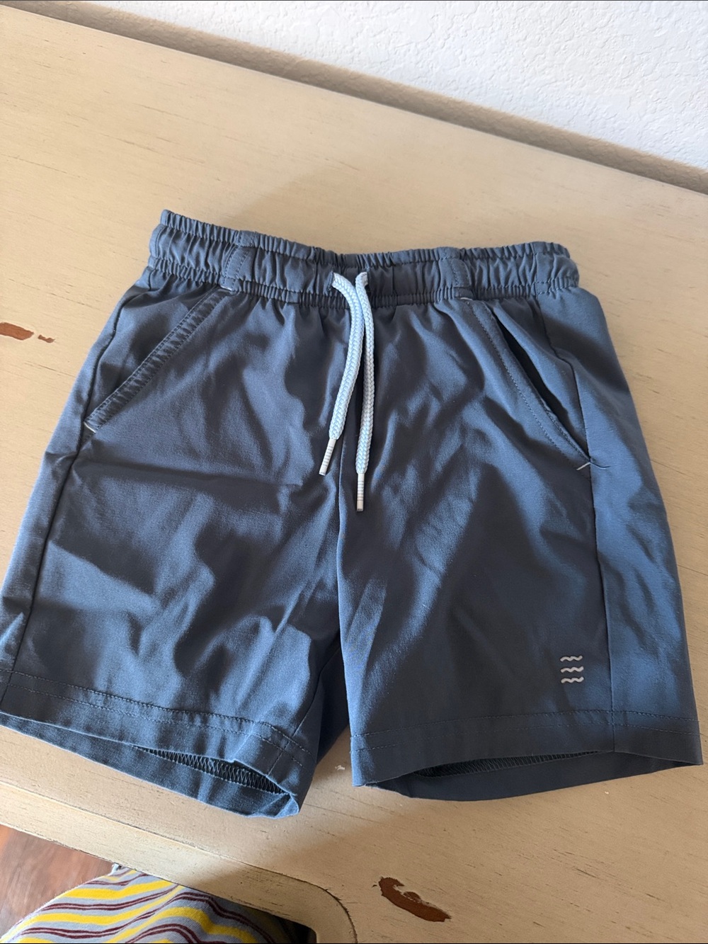 Free Fly Apparel Men's Slate Gray Swim Trunks with Light Drawstring